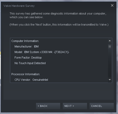 steam survey